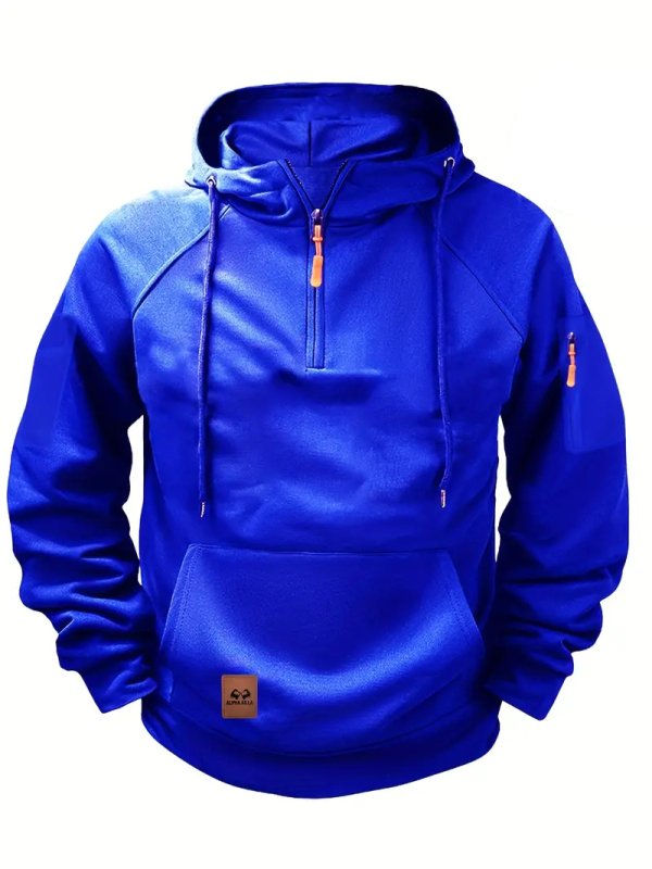 Men's Half Zipper Hoodie | Leisure