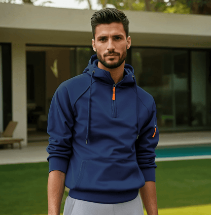 Men's Half Zipper Hoodie | Leisure