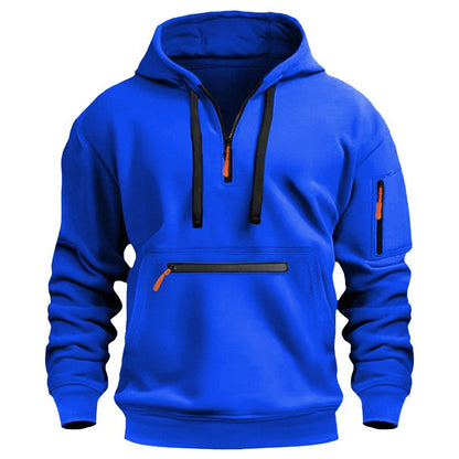 Men's Multiple Pockets Hoodie | Sports