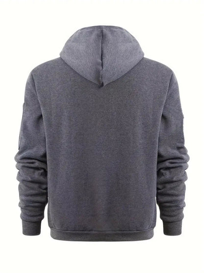 Men's Multiple Pockets Hoodie | Sports
