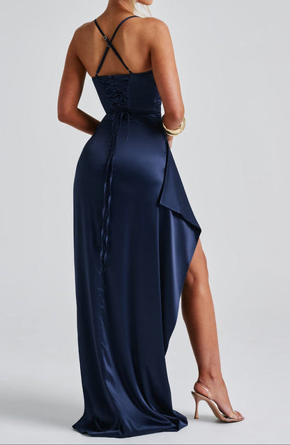Lara Maxikleid - Marineblau