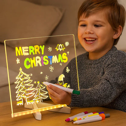 Kinderspielzeug | LED Schreib- und Zeichenbrett