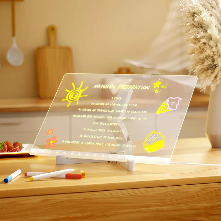 Kinderspielzeug | LED Schreib- und Zeichenbrett