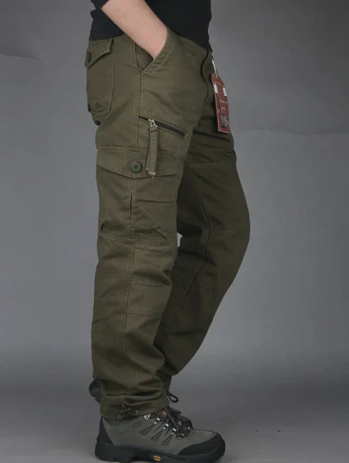 Herren Chino Cargo-Hosen | Lang
