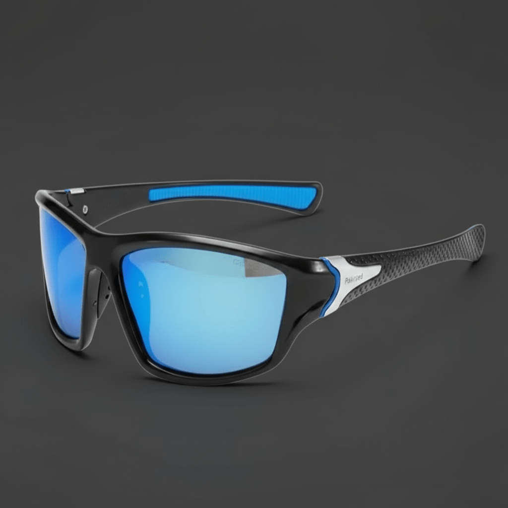 Sportsonnenbrille mit polarisierenden Gläsern & UV400-Schutz