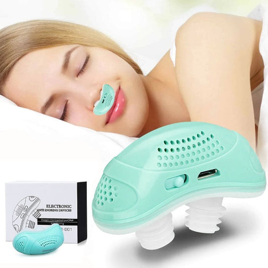 Tragbares Mikro-CPAP-Gerät zur Linderung von Schlafapnoe und Schnarchen - CPAP-Alternative
