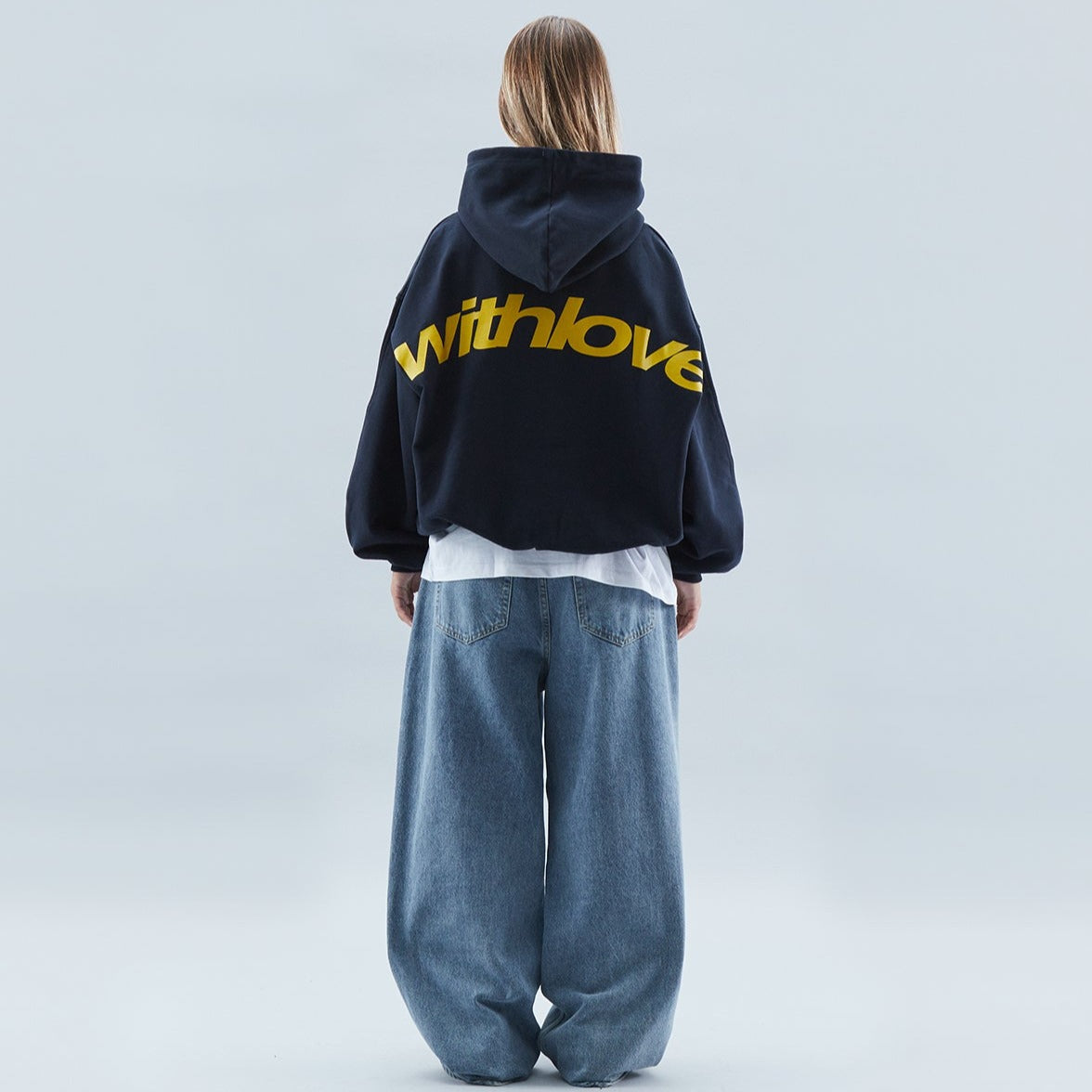 Damen Bedruckter Hoodie | Oversize