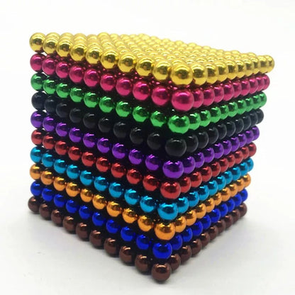 Magnetische Bauspielzeuge - Kleine Magnetkugeln für kreative Konstruktionen
