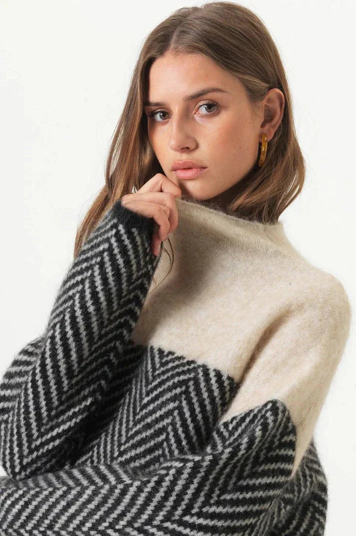 Women's Turtleneck Sweater | Knit