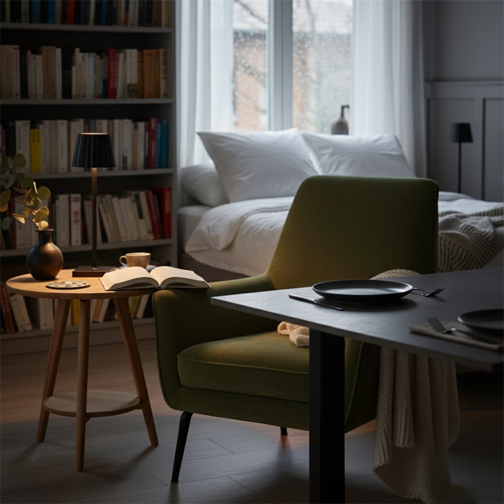 Kabellampe | Modernes batteriebetriebenes Licht für das Wohnzimmer