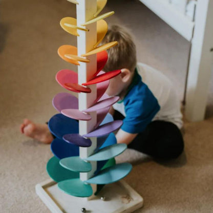Holzkugelbahn für Kinder ab 1 Jahr