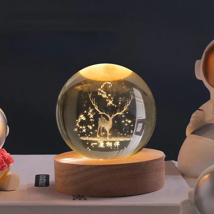 Leuchtende himmlische Nachtlampe