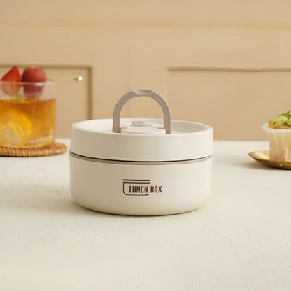 Isolierte Lunchbox mit mehrschichtigen Fächern und auslaufsicherem Design | Mit Tragetasche