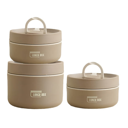 Isolierte Lunchbox mit mehrschichtigen Fächern und auslaufsicherem Design | Mit Tragetasche