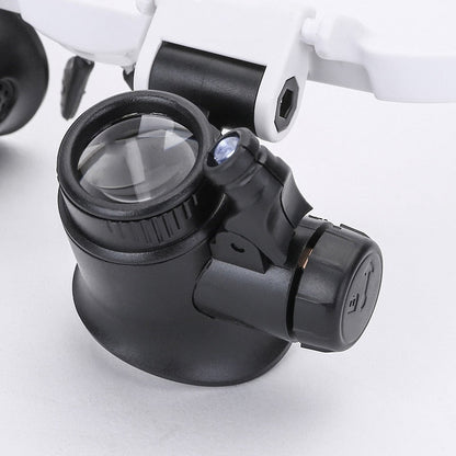 Vergrößerungsgläser mit Licht und 8x, 15x & 23x Vergrößerung