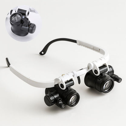 Vergrößerungsgläser mit Licht und 8x, 15x & 23x Vergrößerung