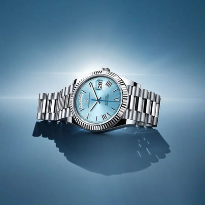 Premium Herren Automatik Uhr – Edelstahl, Selbstaufzug, Kalenderfunktion – Vielseitiger Stil für jeden Anlass