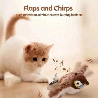 Interaktives Plüschtier für aktive Katzen