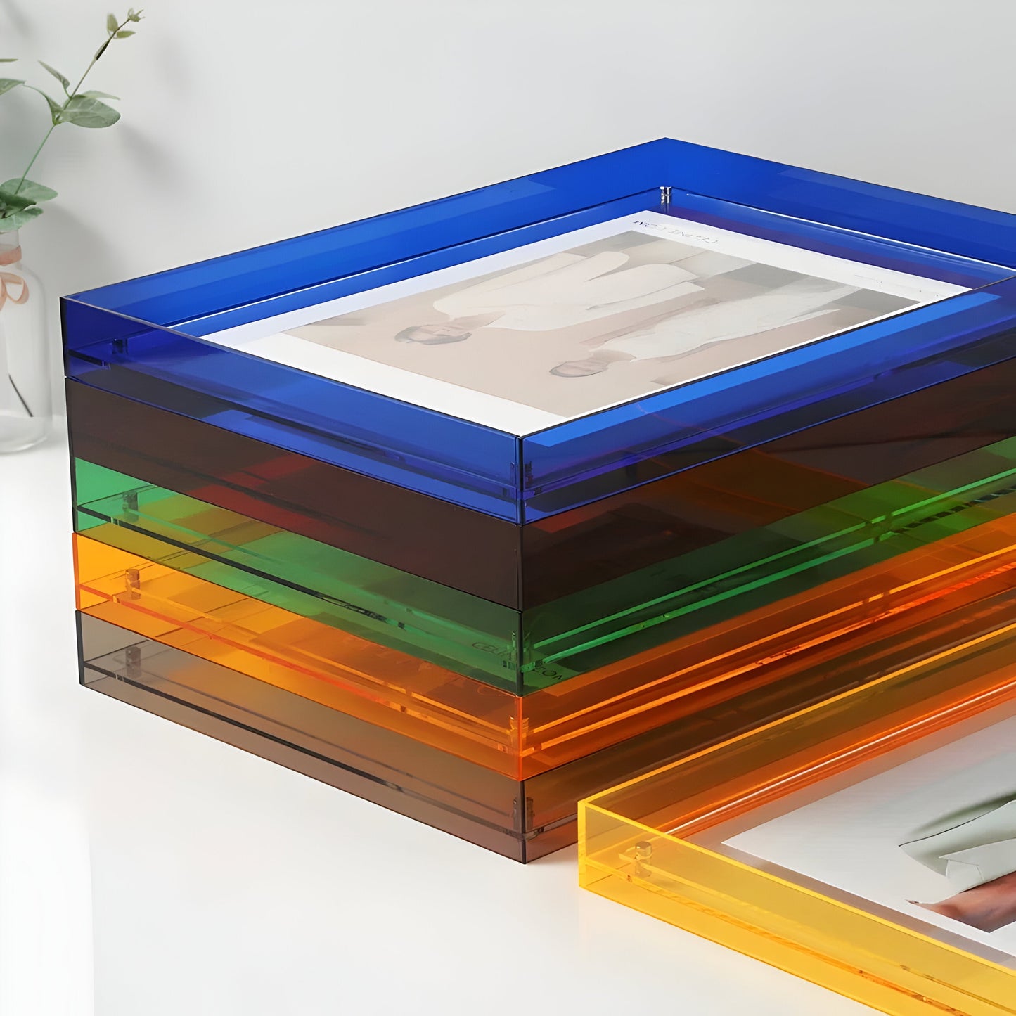 Moderner Acryl-Bilderrahmen – Klare und farbige Optionen zum Schutz Ihrer Fotos