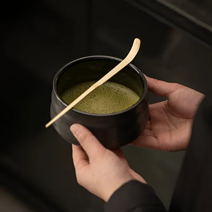 4-teiliges Matcha-Tee-Set mit Bambusbesen | Ideal für traditionelle Teezeremonie
