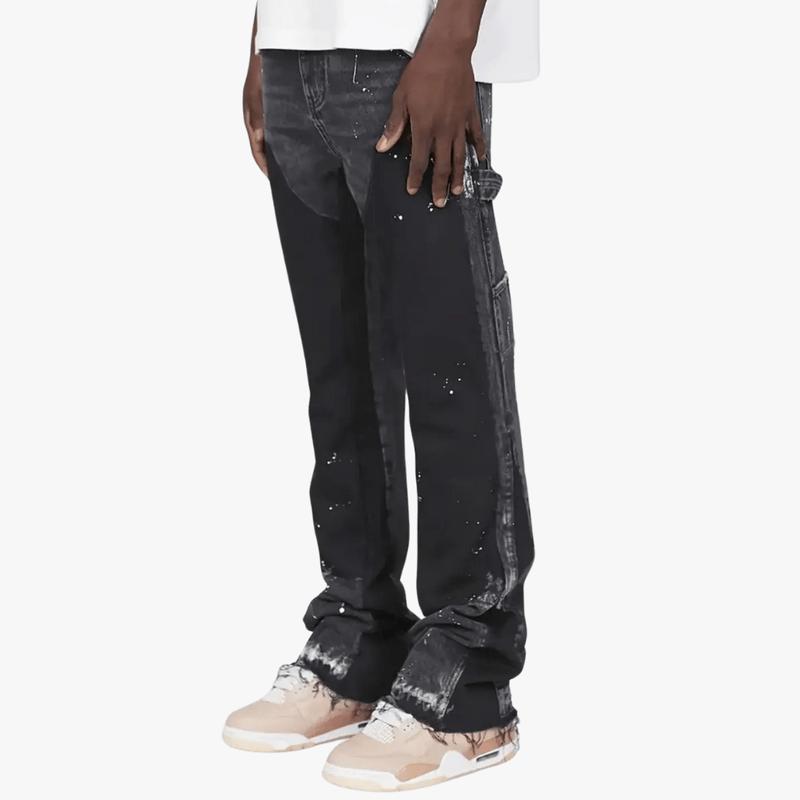 Men's Paint-Splatter Jeans | Streetstyle