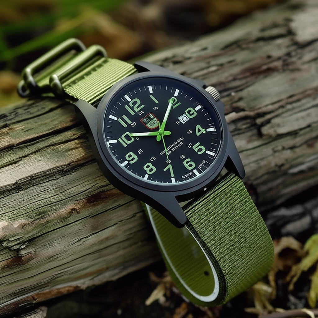 Herren Outdoor Uhr – Langlebig, Wasserdicht, Perfekt für Abenteuer