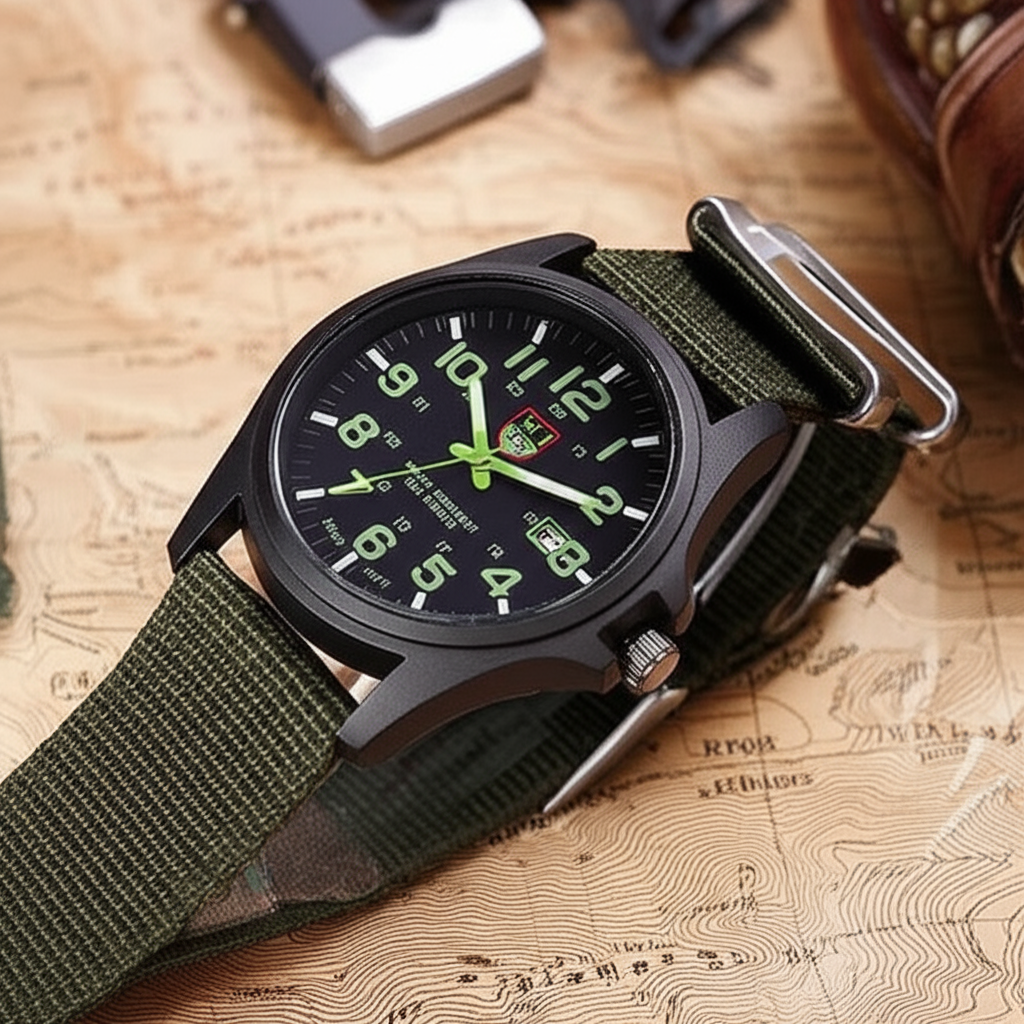 Herren Outdoor Uhr – Langlebig, Wasserdicht, Perfekt für Abenteuer