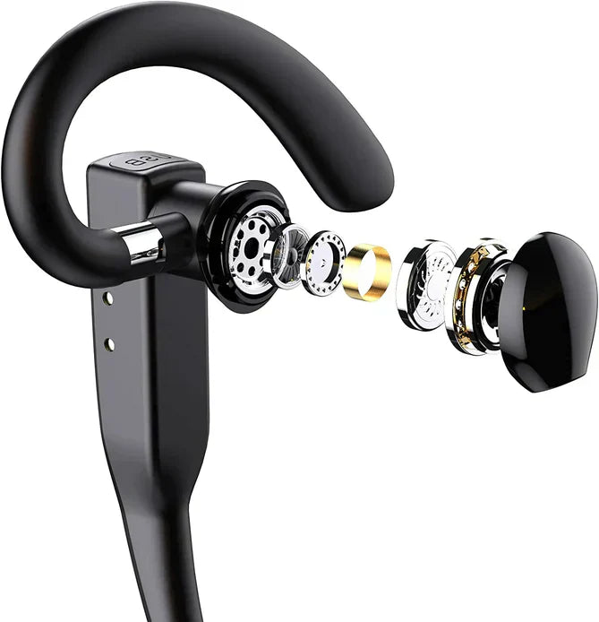 Dual-Mikrofon Wireless Bluetooth 5.1 Noise Cancelling Trucker Headset/Ohrstück