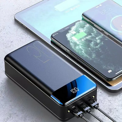 50.000 mAh Powerbank | Ultra-Schnelles Laden | Kompatibel mit Laptops, Tablets & Smartphones | Kompakt & Hochleistungsfähig