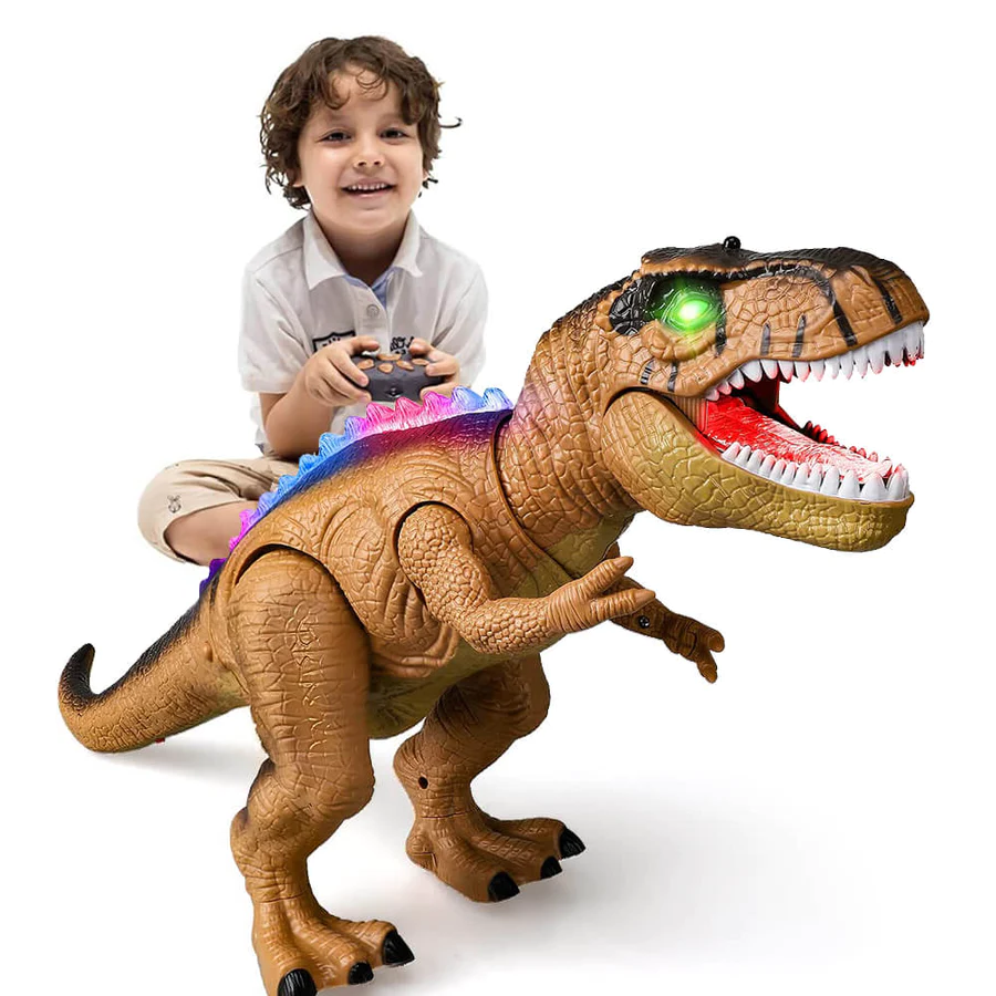 Fernbedienbares Gehen und Brüllen Dinosaurier Spielzeug