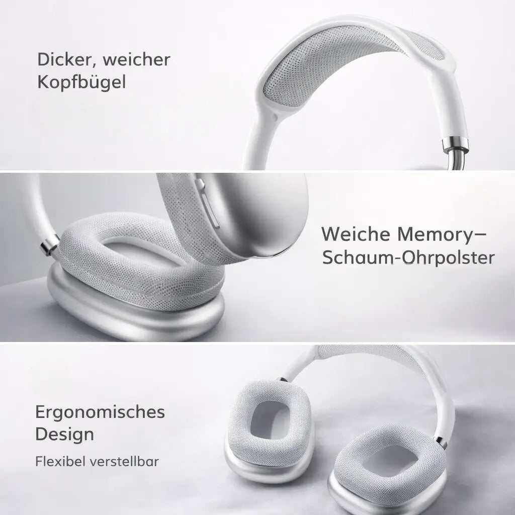 Over-Ear Bluetooth Noise Cancelling Kopfhörer mit aktiver Geräuschunterdrückung (ANC)
