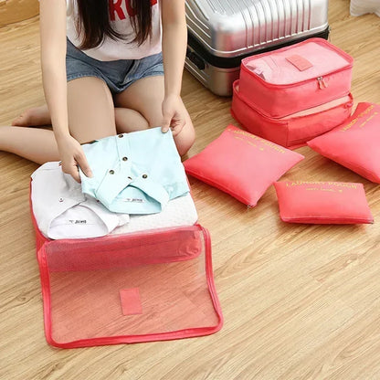 Packwürfel | Kofferorganizer | Reisetaschen-Set für Organisation und Klarheit