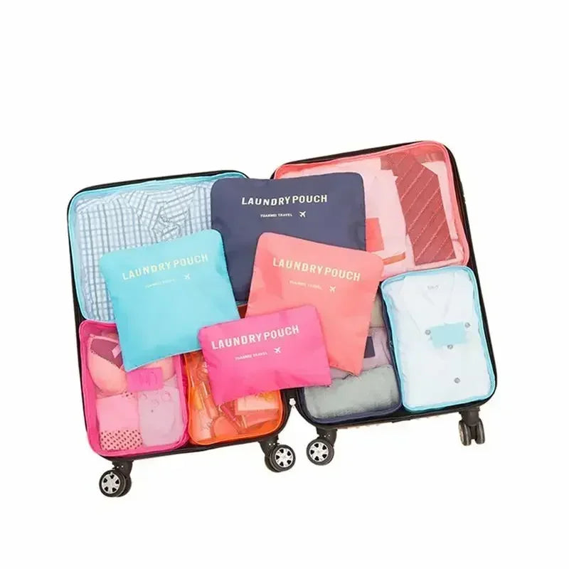 Packwürfel | Kofferorganizer | Reisetaschen-Set für Organisation und Klarheit