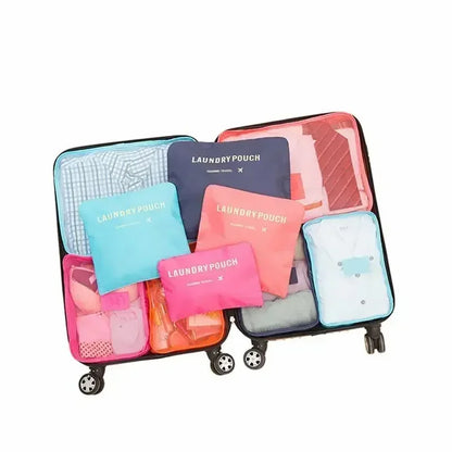 Packwürfel | Kofferorganizer | Reisetaschen-Set für Organisation und Klarheit