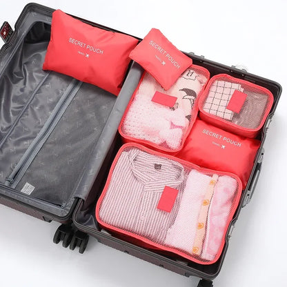 Packwürfel | Kofferorganizer | Reisetaschen-Set für Organisation und Klarheit