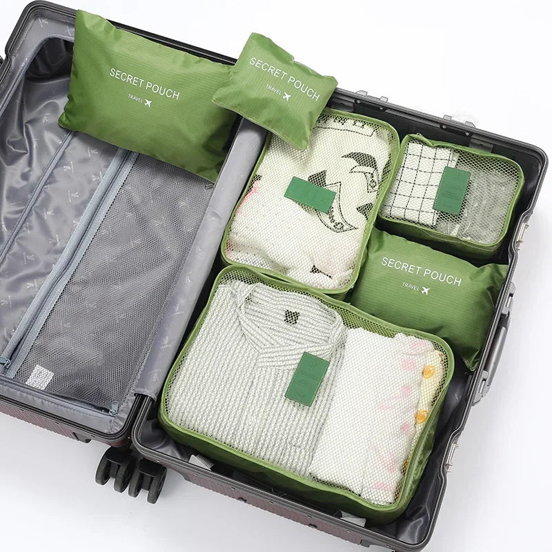 Packwürfel | Kofferorganizer | Reisetaschen-Set für Organisation und Klarheit