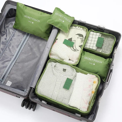 Packwürfel | Kofferorganizer | Reisetaschen-Set für Organisation und Klarheit