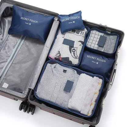 Packwürfel | Kofferorganizer | Reisetaschen-Set für Organisation und Klarheit