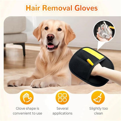 Effiziente Grooming-Handschuhe zum Entfernen von Tierhaaren