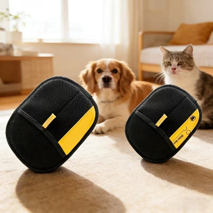 Effiziente Grooming-Handschuhe zum Entfernen von Tierhaaren
