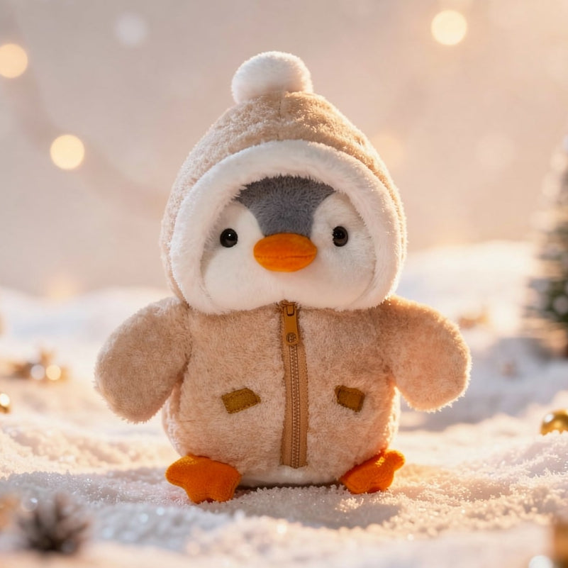 Süßes Pinguin-Kuscheltier | Niedliches Plüschtier für Kinder und Babys