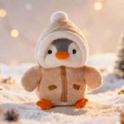 Süßes Pinguin-Kuscheltier | Niedliches Plüschtier für Kinder und Babys