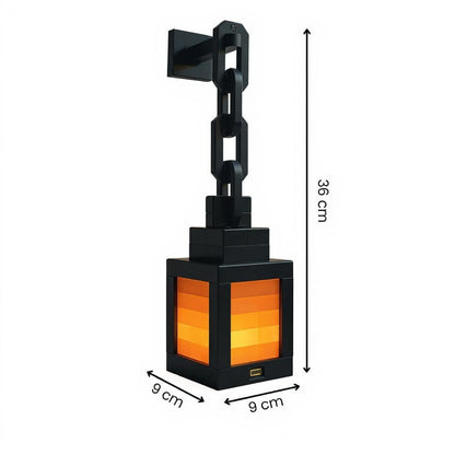 Drahtlose Tischlampe | Nachttischlicht | Innenwandleuchte | Pixel-inspiriertes Design