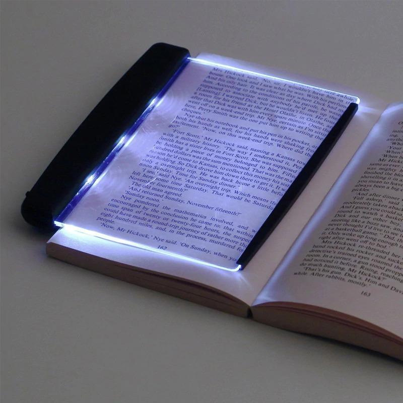 Wiederaufladbare LED Buchlampe mit Magnetdeckel
