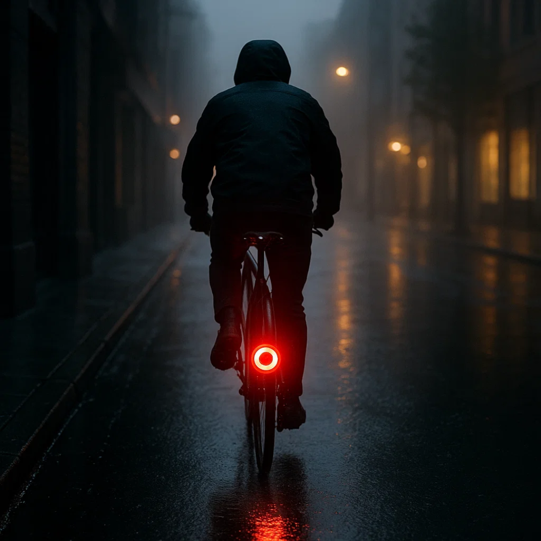 Rück- und Bremslicht für Fahrräder und Rennräder mit 6 Modi und Akku