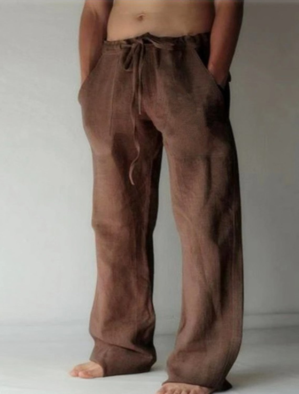 Herren Leinenhose | Lang