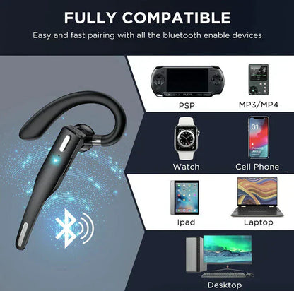 Dual-Mikrofon Wireless Bluetooth 5.1 Noise Cancelling Trucker Headset/Ohrstück