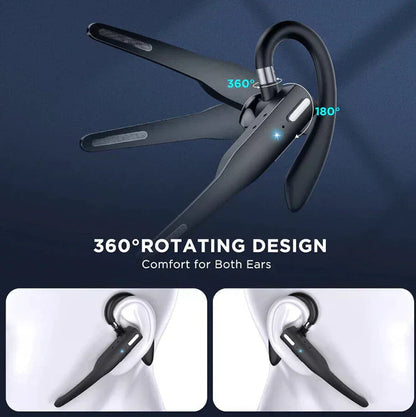 Dual-Mikrofon Wireless Bluetooth 5.1 Noise Cancelling Trucker Headset/Ohrstück