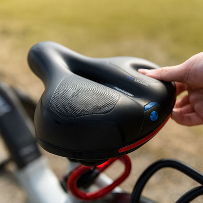 Bequemer Fahrradsattel für Männer und Frauen mit Federung