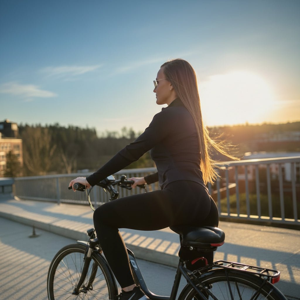 Ergonomischer Fahrradsattel mit Federung für den täglichen Gebrauch und Touren